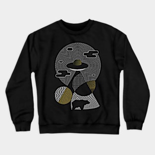 UFO graphic Crewneck Sweatshirt